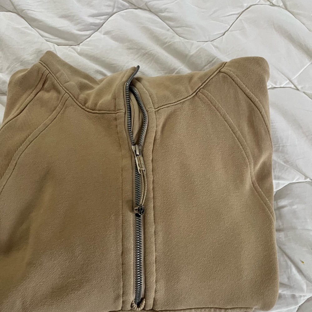 lululemon athletica Tan Hoodie